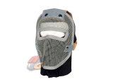 V-Tech V5 3Points/ Steel Full Face Mask(Grey)