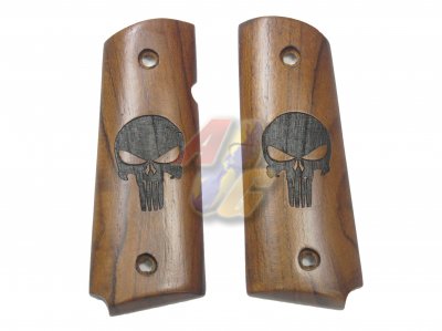 KIMPOI SHOP M1911 Wood Grip For M1911 Gas Pistol ( Punishmxxt )