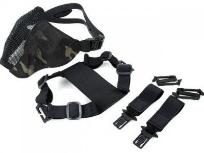 --Out of Stock--TMC PDW Soft Side 2.0 Mesh Mask ( Multicam Black )
