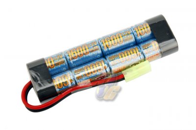 G&P 9.6v 1600mAh Mini Type Battery (Ni-MH)