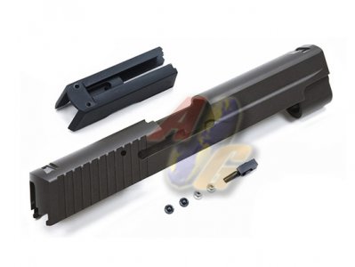 --Out of Stock--Guarder CNC Steel Slide Set For Tokyo Marui P226/ E2 GBB ( Black/ Late Ver. Marking )