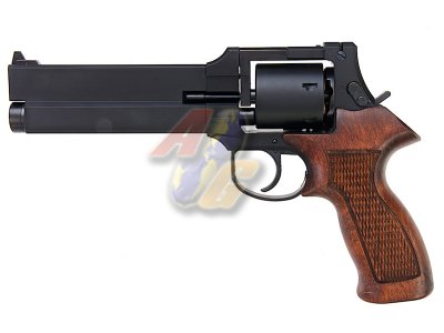 --Out of Stock--Marushin Mateba Revolver 6mm X-Cartridge Series( Matt Black Wood Grip Version )