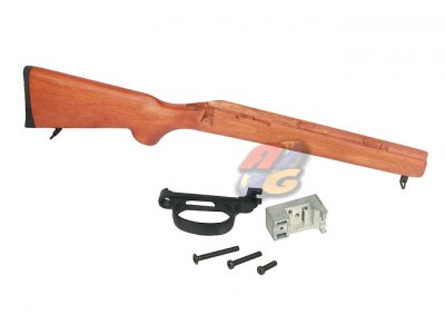 --Out of Stock--Jing Gong Real Wood Stock For BAR-10 / Marui VSR-10 ( Ver.2 )
