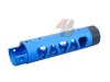 5KU CNC Aluminum Outer Barrel For Action Army AAP-01 GBB ( Type D/ Blue )
