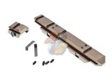 C&C V3 .410 Riser Mount Low Profile Rail and Front Sight Mount Set ( Glossy Copper Brown/ CAG Style )