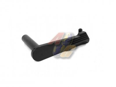 --Out of Stock--Airsoft Masterpiece CNC Steel Slide Stop For Tokyo Marui Hi-Capa Series GBB ( STI Style/ Matt Black )