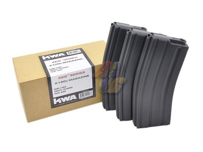 KWA K120C Adjustable ERG/ AEG2.5/ AEG3 Mid-Cap Magazine ( 3pcs )