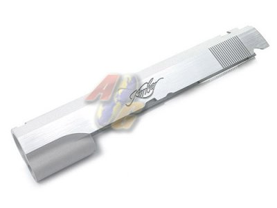 --Out of Stock--Guarder Kimber Aluminum Slide For Tokyo Marui Hi-Capa 5.1 Series GBB ( Cerakote Hairline Silver )