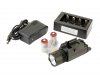 G&P M3 Tactical Flashlight With 9R Charger Set