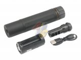 Angry Gun DASM-S Dummy Silencer with Silencer with Acetech AT2000R Tracer Module ( BK )