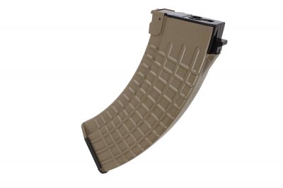 King Arms 600 Rounds Waffle Pattern Magazine For AK Series ( DE )