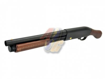--Out of Stock--Golden Eagle Sawed-Off M870 Gas Pump Action Shotgun ( Real Wood )