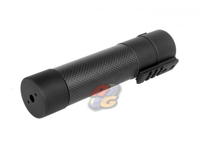 King Arms Power Up Carbon Fiber Silencer For KSC MP9/TP9