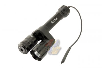 G&P Aiming Laser With Flashlight 9V For Front Sight - Red