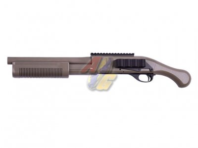 --Out of Stock--CYMA M870 TAC-14 Tac. Shotgun with Shell Carrier ( Tan )
