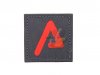 RWA Agency Arms Premium Patches Ranger Wolf Grey/ Red 'A'
