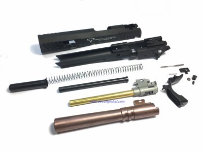--Out of Stock--FPR JW3 Taran Tactical STI 2011 Combat Master Kit Set ( Rosy Gold Barrel Titanium Coating )