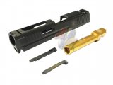 --Out of Stock--Detonator SXI Type Aluminum Slide Set For Tokyo Marui HK45 GBB ( BK )