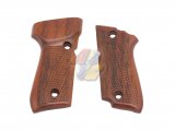 KIMPOI SHOP Hand Carved Type A Wood Grip For KSC M93R Series GBB ( System 7 )