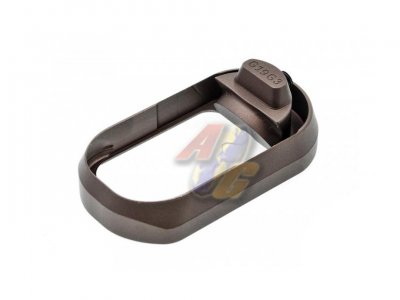 C&C TT Style CNC Aluminum Magwell For Umarex/ VFC Glock 19 Gen.3 GBB ( Brown )