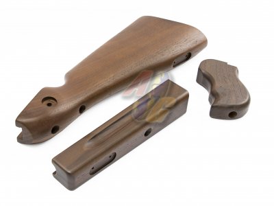 --Out of Stock--AGT M1A1 Wood Stock Kit For Cybergun/ WE M1A1 GBB