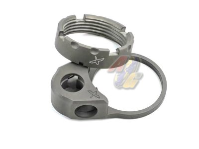 --Out of Stock--BJ Tac Fcs Style QD Sling Plate For M4 Series GBB ( Grey )