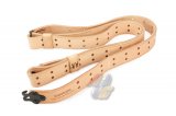 --Out of Stock--Guarder 1 1/4" Sniper Rifle Leather Sling - Tan