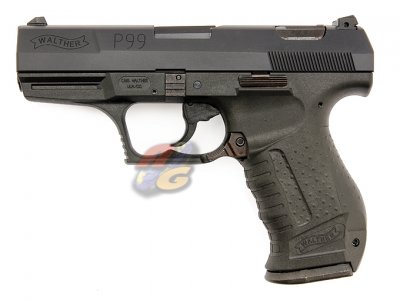 AG Custom Maruzen Walther P99 Gas Blowback Pistol (CNC, DX 2 Magazine With Rail Adaptor)