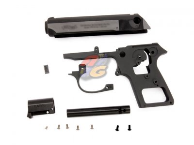 --Out of Stock--Shooters Design CNC Slide & Frame Set For Maruzen Walther PPK/ S (BK)