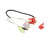 King Arms Silver Cords & Switches Set For Ver.2 Gearbox ( Front Wiring )