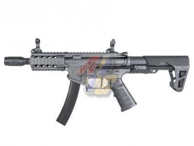 --Out of Stock--KING ARMS PDW 9mm SBR Shorty AEG ( Grey )