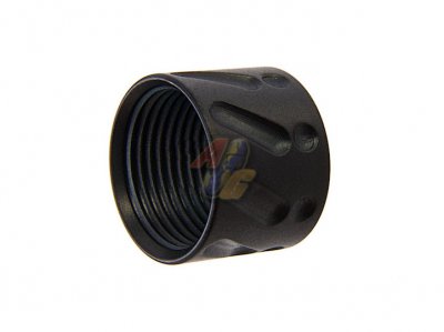 --Out of Stock--Airsoft Surgeon Knurled Thread Protector ( 14mm-/ Black )