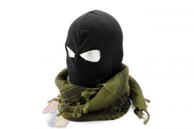 V-Tech Face Protection Scarf (Middle East Style - OD/BK)