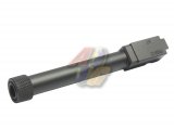 5KU Aluminum Outer Barrel with Thread For Tokyo Marui G17/ M17 Series GBB ( 14mm-/ Black )