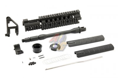 King Arms 10 inch Free Floating Forearm w/ CQB Outer Barrel (CX)