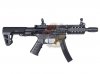 --Out of Stock--KING ARMS PDW 9mm SBR Shorty AEG ( Black )