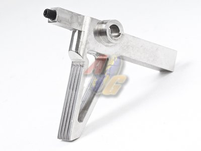 --Out of Stock--G&P Stainless Steel Flat Trigger For G&P, WA M4/ M16 Series GBB ( Silver )