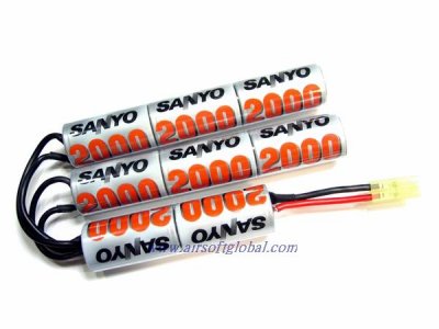 Sanyo Custom 9.6V 2000mAh For Crane Stock ( Last One )