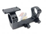 Airsoft Artisan NF Style 30mm Mount with Micro Reflex Sight Mount ( BK )