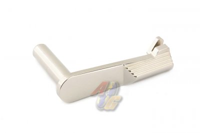 --Out of Stock--Nova Slide Stop For Marui 1911A1 ( Serrated - Stainless Steel )