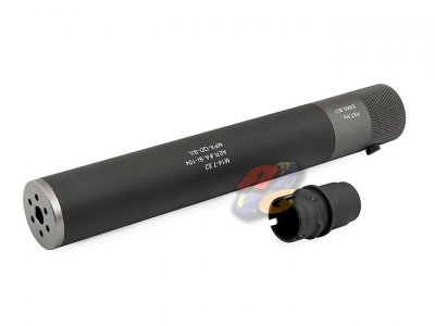 Action 38mm x 250mm MPX QD Silencer Set With QD Flash Hider (14mm-, Dual Tone)