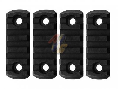 --Out of Stock--GK Tactical M-Lok Nylon 5 Picatinny Rail Sections ( Black )