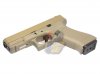WE G19X Gen5 GBB Pistol ( TAN, Metal Slide )