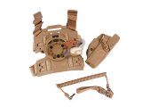 V-Tech Tactical Adjust Holster For G Series Airsoft Pistol ( TAN )
