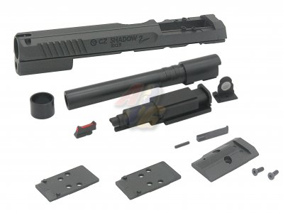 --Out of Stock--FPR CZ Shadow 2 Aluminum Slide Set For KJ Works CZ Shadow Series GBB (Kit Only)