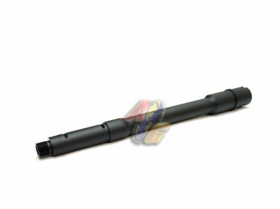 DYTAC Mil Spec 10.5" CQB Outer Barrel For Systema PTW (BK, 14mm-)