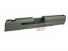--Out of Stock--Shooters Design CNC Aluminum Slide & Outer Barrel For Tokyo Marui HK.45 GBB ( Titanium )