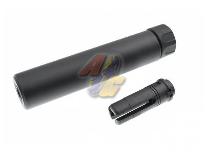 --Out of Stock--5KU Socom556 MG Silencer with Prong Flash Hider ( BK/ 14mm- )