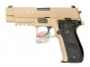 --Out of Stock--AG Custom WE F 226 Railed GBB Pistol (With Marking, DE, Full Metal)