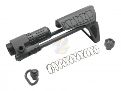 --Out of Stock--G&P PDW Stock For Tokyo Marui M4 Series GBB ( MWS ) ( (Slim/ Snake/ Black )